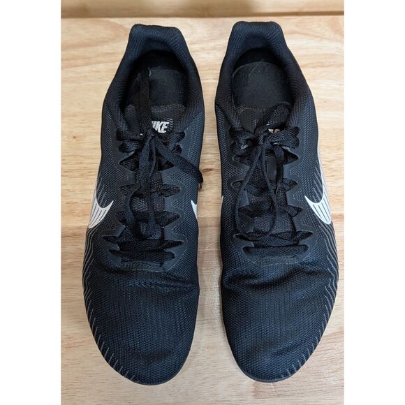 Nike Zoom Rival M Track Spikes Shoes Black Men’s 7.5 w/ Bag & Tool AH1020-002 - Picture 4 of 11
